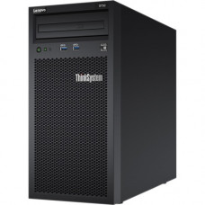 Lenovo ThinkSystem ST50 7Y49A01XNA 4U Tower Server - 1 x Intel Xeon E-2104G Quad-core (4 Core) 3.20 GHz - 8 GB Installed TruDDR4 - Serial ATA/600 Controller - JBOD RAID Levels - 1 x 250 W - 1 Processor Support - 64 GB RAM Support - Gigabit Ethernet 7Y49A0