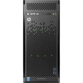 HPE ProLiant ML110 G9 4.5U Tower Server - 1 x Intel Xeon E5-2603 v3 1.60 GHz - 8 GB RAM - Serial ATA/600 Controller - 1 Processor Support - 256 GB RAM Support - 0, 1, 5, 10 RAID Levels - Gigabit Ethernet - 550 W 812643-001