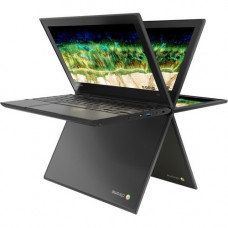 Lenovo 500e Chromebook 81ES0008US 11.6" Touchscreen 2 in 1 Chromebook - 1366 x 768 - Celeron N3450 - 8 GB RAM - 64 GB Flash Memory - Black - Chrome OS - Intel HD Graphics 500 - In-plane Switching (IPS) Technology - English (US) Keyboard - Bluetooth 8