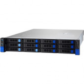 Tyan Transport SX TS65-B8036 Barebone System - 2U Rack-mountable - AMD - Socket SP3 - 1 x Processor Support - 4 TB DDR4 SDRAM DDR4-3200/PC4-25600 Maximum RAM Support - Serial ATA/600 - ASPEED AST2500 32 MB Integrated - 14 x Total Bays - 12 3.5" Bay(s