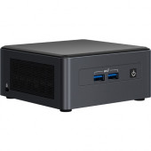 Intel NUC 11 Pro NUC11TNHi7 Barebone System - Socket BGA-1449 - Core i7 11th Gen i7-1165G7 Quad-core (4 Core) - Chip - 64 GB DDR4 SDRAM DDR4-3200/PC4-25600 Maximum RAM Support - 2 Total Memory Slots - Serial ATA Controller - Iris Xe Graphics Graphic(s) - 