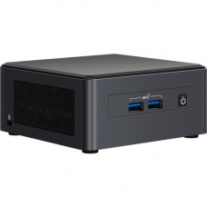 Intel NUC 11 Pro NUC11TNKi3 Barebone System - Socket BGA-1449 - 1 x Processor Support - Core i3 11th Gen i3-1115G4 Dual-core (2 Core) - Chip - 64 GB DDR4 SDRAM DDR4-3200/PC4-25600 Maximum RAM Support - 2 Total Memory Slots - Serial ATA Controller - UHD Gr