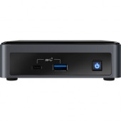 Intel NUC 10 Performance NUC10i3FNKN Barebone System - Mini PC - Socket BGA-1528 - 1 x Processor Support - Core i3 10th Gen i3-10110U Dual-core (2 Core) - Chip - 64 GB DDR4 SDRAM DDR4-2666/PC4-21333 Maximum RAM Support - 2 Total Memory Slots - Serial ATA/