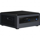 Intel NUC 10 Performance NUC10i5FNKN Barebone System - Mini PC - Socket BGA-1528 - Core i5 10th Gen i5-10210U - Chip - 64 GB DDR4 SDRAM Maximum RAM Support - 2 Total Memory Slots - Serial ATA/600 Controller - UHD Graphics Graphic(s) - Gigabit Ethernet - W