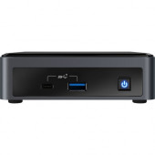 Intel NUC 10 Performance NUC10i7FNKN Barebone System - Mini PC - Socket BGA-1528 - 1 x Processor Support - Core i7 10th Gen i7-10710U Hexa-core (6 Core) - Chip - 64 GB DDR4 SDRAM DDR4-2666/PC4-21333 Maximum RAM Support - 2 Total Memory Slots - Serial ATA 