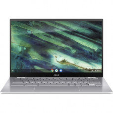 Asus Chromebook Flip C436 C436FA-DS388T 14" Touchscreen Chromebook - Full HD - 1920 x 1080 - Intel Core i3 (10th Gen) i3-10110U Dual-core (2 Core) 2.10 GHz - 8 GB RAM - 128 GB SSD - Transparent Silver - Chrome OS - Intel UHD Graphics - 12 Hour Batter