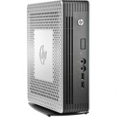 HP t610 PLUS Thin ClientAMD G-Series T56N Dual-core (2 Core) 1.65 GHz - AMD A55E Chip - 4 GB RAM DDR3 SDRAM - DDR3-1600/PC3-12800 - 16 GB Flash - AMD FirePro 2460 - Gigabit Ethernet - Windows Embedded Standard 7P - IEEE 802.11a/b/g/n - DisplayPort - Netwo