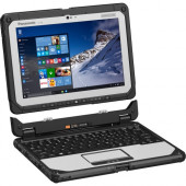 Panasonic Toughbook CF-20 CF-20G5684VM 10.1" Touchscreen 2 in 1 Notebook - 1920 x 1200 - Intel Core i5 (7th Gen) i5-7Y57 Dual-core (2 Core) 1.20 GHz - 16 GB RAM - 512 GB SSD - Windows 10 Pro - Intel HD Graphics 615 - In-plane Switching (IPS) Technolo