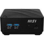 Micro-Star International  MSI Cubi N Cubi N JSL-070US Desktop Computer - Intel Celeron N4500 Dual-core (2 Core) 1.10 GHz - 4 GB RAM DDR4 SDRAM - 128 GB M.2 Serial ATA/600 SSD - Mini PC - Black - Intel Chip - Windows 11 Pro - Intel UHD Graphics DDR4 SDRAM 