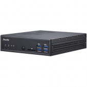 Shuttle XPC slim DA320 Barebone System Slim PC - Socket AM4 - AMD A320 Chipset - 32 GB DDR4 SDRAM DDR4-2933/PC4-23466 Maximum RAM Support - 2 Total Memory Slots - Serial ATA/600 - AMD Radeon Vega Graphics Integrated - 1 2.5" Bay(s) - 1 SATA Interface