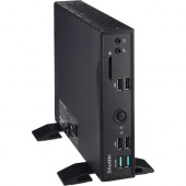 Shuttle XPC slim DS10U Desktop Computer - Celeron 4205U - Slim PC - Black Steel - Intel UHD graphics 610 - Wireless LAN - Bluetooth DS10U