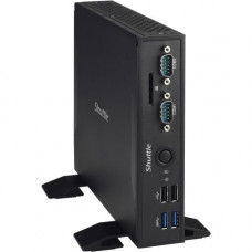 Shuttle XPC DS77U3 Nettop Computer - Core i3 i3-7100U - Slim PC - Black - Intel HD Graphics 620 - Wireless LAN DS77U3