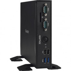 Shuttle XPC DS77U5 Nettop Computer - Intel Core i5 (7th Gen) i5-7200U 2.50 GHz DDR4 SDRAM - Slim PC - Black - Intel HD Graphics 620 Graphics - Wireless LAN - HDMI - 6 x Total USB Port(s) DS77U5