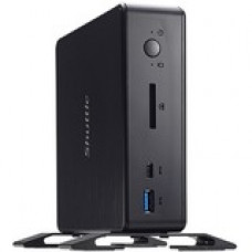 Shuttle XPC nano NC10U7 Desktop Computer - Core i7 i7-8565U - Mini PC - Black - Intel HD Graphics 620 - Wireless LAN NC10U7