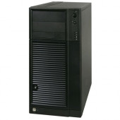 Intel SC5650BCDPRNA Barebone System Mini-tower - 5500 Chipset - Socket B LGA-1366 - 2 x Processor Support - Black - DDR3 SDRAM DDR3-1333/PC3-10600 Maximum RAM Support - Serial ATA/300 RAID Supported Controller - Server Engines LLC Pilot II 64 MB Integrate