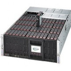 Supermicro SuperStorage 6049P-E1CR60L+ Barebone System - 4U Rack-mountable - Intel C621 Chipset - Socket P LGA-3647 - 2 x Processor Support - Black - 3 TB DDR4 SDRAM DDR4-2666/PC4-21300 Maximum RAM Support - 12Gb/s SAS, Serial ATA/600 RAID Supported Contr