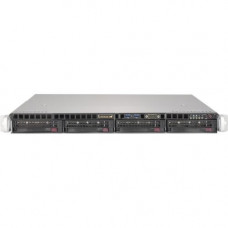 Supermicro SuperServer 5019S-MN4 Barebone System - 1U Rack-mountable - Intel C236 Chipset - Socket H4 LGA-1151 - 1 x Processor Support - Black - 64 GB DDR4 SDRAM DDR4-2133/PC4-17000 Maximum RAM Support - Serial ATA/600 RAID Supported Controller - ASPEED A