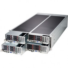 Supermicro SuperServer F628G2-FT+ Barebone System - 4U Rack-mountable - Intel C612 Chipset - 4 Number of Node(s) - Socket LGA 2011-v3 - 2 x Processor Support - Black - 1 TB DDR4 SDRAM DDR4-2133/PC4-17000 Maximum RAM Support - Serial ATA/600 RAID Supported