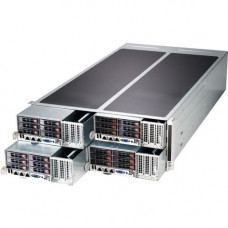 Supermicro SuperServer F628G2-FTPT+ Barebone System - 4U Rack-mountable - Intel C612 Chipset - 4 Number of Node(s) - Socket LGA 2011-v3 - 2 x Processor Support - Black - 1 TB DDR4 SDRAM DDR4-2133/PC4-17000 Maximum RAM Support - Serial ATA/600 RAID Support