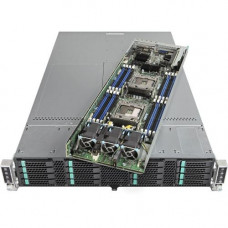 Intel Server System VRN2224THY2 Barebone System - 2U Rack-mountable - C612 Chipset - Socket R3 LGA-2011 - 8 x Processor Support - 1 TB DDR4 SDRAM DDR4-2133/PC4-17000 Maximum RAM Support - Serial ATA - 24 x Total Bays - 24 2.5" Bay(s) - 2 x Total Expa