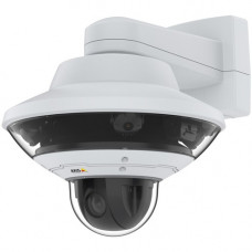 Axis Q6010-E 60 Hz 5 Megapixel Network Camera - H.264 (MPEG-4 Part 10/AVC), H.265 (MPEG-H Part 2/HEVC) - 2592 x 1944 - RGB CMOS - Parapet Mount, Wall Mount, Pole Mount, Ceiling Mount, Corner Mount - TAA Compliance 01981-001