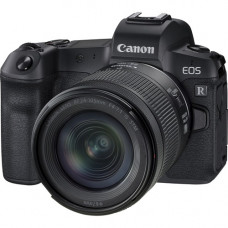 Canon EOS R 30.3 Megapixel Mirrorless Camera with Lens - 24 mm - 105 mm - Black - CMOS Sensor - Yes - 3.2" Touchscreen LCD - Electronic Viewfinder - Digital (IS) - 6720 x 4480 Image - 3840 x 2160 Video - 4K Recording - HD Movie Mode - Wireless LAN 30