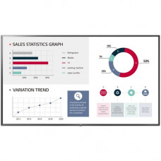 LG 75UL3G-B Digital Signage Display - 75" LCD - 3840 x 2160 - 350 Nit - 2160p - HDMI - USB - Serial - Wireless LAN - Ethernet - Dark Meteo Titan - TAA Compliance 75UL3G-B