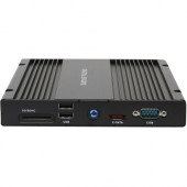 AOpen Digital Engine DE3250 Digital Signage Appliance - Celeron 1.83 GHz - 4 GB - 128 GB SSD - HDMI - USBEthernet - Black 791.DED00.A1E0