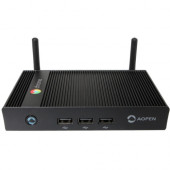 AOpen Chromebox Mini Digital Signage Appliance - Cortex A17 1.80 GHz - 4 GB - HDMI - USB - Wireless LAN - Bluetooth - Ethernet - Black 91.MED00.GA10