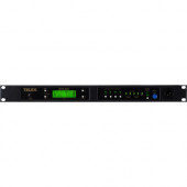 The Bosch Group RTS Narrow Band UHF Two-Channel Wireless Synthesized Base Station - Wired/Wireless - 1000 ft - Rack-mountable BTR-80N-HER