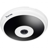 Vivotek FE9182-H 5 Megapixel Network Camera - Color, Monochrome - 65.62 ft Night Vision - H.265, H.264, Motion JPEG - 1920 x 1920 - 1.47 mm - CMOS - Cable - Dome - Wall Mount, Ceiling Mount, Pendant Mount, Pole Mount FE9182-H