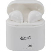 Digital Products International iLive Truly Wire-Free Earbuds (IAEBT209W) - Stereo - True Wireless - Bluetooth - 33 ft - 16 Ohm - 20 Hz - 20 kHz - Earbud - Binaural - In-ear IAEBT209W