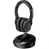 Digital Products International iLive IAHRF79B RF Wireless Headphones - Stereo - Black - Mini-phone - Wired/Wireless - RF - 100 ft - 32 Ohm - 20 Hz 20 kHz - Over-the-head - Binaural - Circumaural IAHRF79B