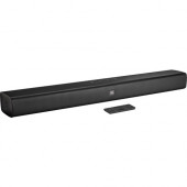 Harman International Industries JBL Bar Studio 2.0 Bluetooth Sound Bar Speaker - Black - Wall Mountable - Tabletop - 60 Hz to 20 kHz - Surround Sound - USB - HDMI JBLBARSBLKAM