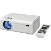 Digital Products International GPX DLP Projector - 800 x 480 - Front - 480p - 20000 Hour Normal Mode - 1,000:1 - 2000 lm - HDMI - USB - 90 Day Warranty PJ308W