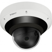 Hanwha Group Wisenet PNM-9031RV 15 Megapixel Indoor/Outdoor Network Camera - Color - Dome - 65.62 ft Infrared Night Vision - H.265, H.264, MJPEG - 6720 x 2240 - 4.30 mm Fixed Lens - CMOS - IK10 - IP66 PNM-9031RV