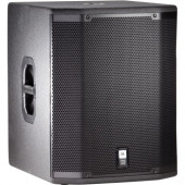 Harman International Industries JBL Professional PRX418S 1600 W RMS - 3200 W PMPO Indoor Woofer - Black - 52 Hz to 120 Hz - 8 Ohm - Pole Mount, Floor Standing PRX418S