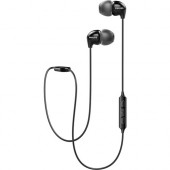 Philips UpBeat Bluetooth Headphones - Stereo - Wireless - Bluetooth - 32.8 ft - Behind-the-neck, Earbud - Binaural - In-ear - Black SHB3595BK/10