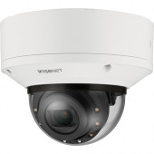 Hanwha Group Wisenet XND-8083RV 6 Megapixel Network Camera - Color - Dome - 164.04 ft Infrared Night Vision - H.265, H.264, Motion JPEG, H.265M, H.265H, H.264M, H.264H - 3328 x 1872 - 4.40 mm- 9.30 mm Varifocal Lens - 2.1x Optical - CMOS - Hanging Mount -