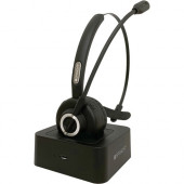 Spracht Mobile Office Headset - Wireless - Bluetooth - 33 ft - Over-the-head - Noise Cancelling Microphone - Black ZUMBT