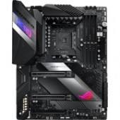 Asus ROG Crosshair VIII Hero Desktop Motherboard - AMD Chipset - Socket AM4 - 128 GB DDR4 SDRAM Maximum RAM - DIMM, UDIMM - 4 x Memory Slots - Gigabit Ethernet - Wireless LAN - IEEE 802.11 a/b/g/n/ac/ax - 8 x SATA Interfaces 90MB10T0-M0AAY0