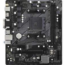 ASRock A520M-HDV Desktop Motherboard - AMD Chipset - Socket AM4 - 64 GB DDR4 SDRAM Maximum RAM - DIMM, UDIMM - 2 x Memory Slots - Gigabit Ethernet - 4 x USB 3.1 Port - HDMI - DVI - 1 x RJ-45 - 4 x SATA Interfaces A520M-HDV