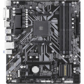 Gigabyte Ultra Durable B450M DS3H Desktop Motherboard - AMD Chipset - Socket AM4 - 64 GB DDR4 SDRAM Maximum RAM - UDIMM, DIMM - 4 x Memory Slots - Gigabit Ethernet - 4 x USB 3.1 Port - HDMI - DVI - 4 x SATA Interfaces B450M DS3H