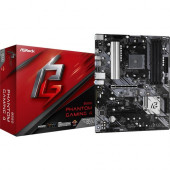 ASRock B550 Phantom Gaming 4 Desktop Motherboard - AMD Chipset - Socket AM4 - 128 GB DDR4 SDRAM Maximum RAM - DIMM, UDIMM - 4 x Memory Slots - Gigabit Ethernet - 6 x USB 3.1 Port - HDMI - 1 x RJ-45 - 6 x SATA Interfaces B550 PHANTOM GAMING 4