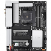 Gigabyte B550 VISION D-P Desktop Motherboard - AMD Chipset - Socket AM4 - ATX - Ryzen 3, Ryzen 5, Ryzen 7, Ryzen 9, Ryzen 3 PRO, Ryzen 5 Pro, Ryzen 7 PRO, Ryzen 9 PRO Processor Supported - 128 GB DDR4 SDRAM Maximum RAM - DIMM, UDIMM - 4 x Memory Slots - I