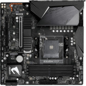 Gigabyte Technologies Aorus Ultra Durable B550M AORUS PRO-P Desktop Motherboard - AMD Chipset - Socket AM4 - Micro ATX - Ryzen 3, Ryzen 5, Ryzen 7, Ryzen 9, Ryzen 3 PRO, Ryzen 5 Pro, Ryzen 7 PRO, Ryzen 9 PRO Processor Supported - 128 GB DDR4 SDRAM Maximum