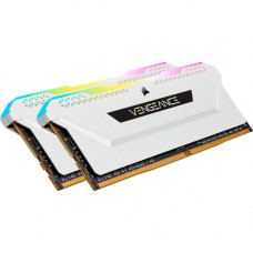 Corsair Vengeance RGB Pro SL 32GB (2 x 16GB) DDR4 SDRAM Memory Kit - For Desktop PC, Server - 32 GB (2 x 16GB) DDR4 SDRAM - 3200 MHz - CL16 - Lifetime Warranty CMH32GX4M2E3200C16W