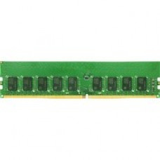 Synology 16GB DDR4 SDRAM Memory Module - For NAS Server - 16 GB - DDR4-2666/PC4-21333 DDR4 SDRAM - ECC - Unbuffered - 288-pin - DIMM D4EC-2666-16G