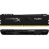 Kingston Technology HyperX Fury 32GB DDR4 SDRAM Memory Module - 32 GB (2 x 16 GB) - DDR4-3000/PC4-24000 DDR4 SDRAM - CL15 - 1.35 V - Non-ECC - Unbuffered - 288-pin - DIMM HX430C15FB3K2/32