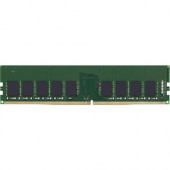 Kingston Server Premier 32GB DDR4 SDRAM Memory Module - For PC/Server - 32 GB - DDR4-2666/PC4-21333 DDR4 SDRAM - 2666 MHz Dual-rank Memory - CL19 - 1.20 V - ECC - Unbuffered, Unregistered - 288-pin - DIMM - Lifetime Warranty KSM26ED8/32HC